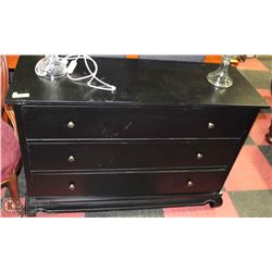 3 DRAWER ESPRESSO COLOR DRESSER