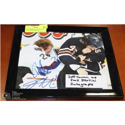 JEFF COWAN & ZACK STORTINI AUTOGRAPHED PICTURE