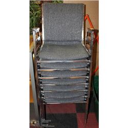 LOT OF 7 OFFICE CHAIRS