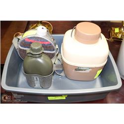 LOT OF 3 CAMPING THERMOSES INC USA ARMY ONE