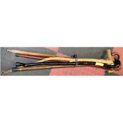 LOT OF 6 UNIQUE CANES