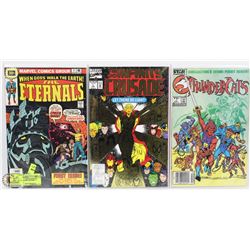 THREE OLD #1 COMIC BOOKS