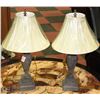 Image 1 : MATCHING SHOWHOME TABLE LAMPS WITH DESIGNER