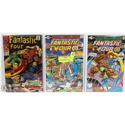LOT OF 3 FANTASTIC FOUR COLLECTORS COMICS- ISSUES