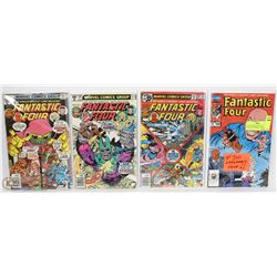 LOT OF 4 FANTASTIC FOUR COLLECTOR COMICS - ISSUES