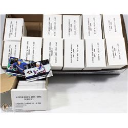 LOT OF TWELVE 2005-2008 HOCKEY CARD SETS