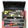 Image 1 : LARGE STEEL TOOL BOX W LARGE  CONTENT OF TOOLS