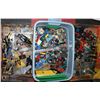 Image 1 : 2 BOXES & 1 BLUE TUB OF ASST LEGO AND MORE