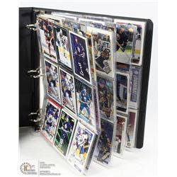 BINDER FULL WITH HOCKEY CARDS