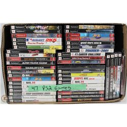 FLAT OF 47 PS2 GAMES