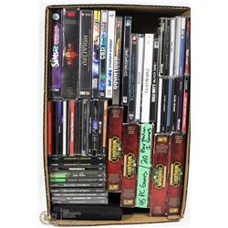 FLAT OF 20 PS1 GAMES & 45 PC GAMES