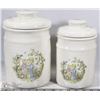 Image 1 : CERAMIC CANISTER SET