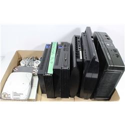 FLAT OF 8 GAMING CONSOLES