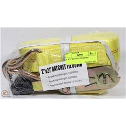 2" X 27' RATCHET TIE DOWN