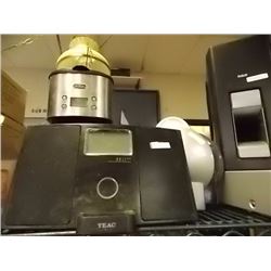 TEAC DOCK, COFFEE POT , SANDWICH MAKER