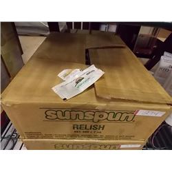 BOX OF RELISH PACKAGES - 500GM