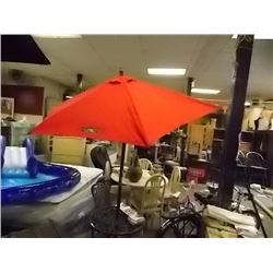 NEW PATIO UMBRELLA - GROWERS CIDER - RED