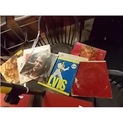 LOT OF LP'S - 45'S - INCLUDES BUT NOT LIMITED TO ELVIS. AND MORE - 8 TTL