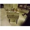 Image 1 : RETRO SEWING BASKET ON LEGS