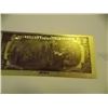Image 3 : GOLD FOIL BILL - 24K GOLD - USA $1 - not legal tenedar