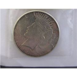 SILVER COIN - 1923 AMERICAN SILVER $1 COIN