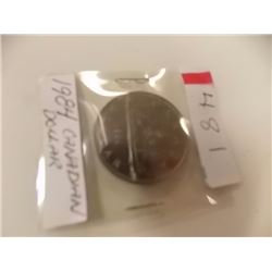 COIN - CANADIAN - $1 - 1984
