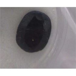 GEMSTONE - OVAL FACETED BLUE SAPPHIRE