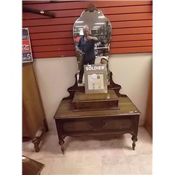 WALNUT DRESSER - 1930'S