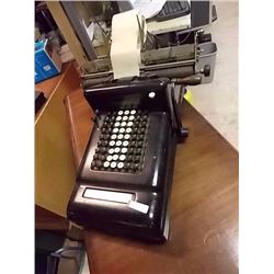 VINTAGE BURROGHS ADDING MACHINE