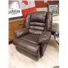Image 1 : LEATHER ROCKER RECLINER