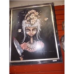 FRAMED PRINT - SINGLE AGAIN - ANGELINA WRONA - GALLERY ESTIMATE $550
