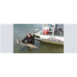 Sturgeon Fishing in British Columbia for 4
