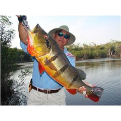 6 Day Peacock Bass Fishing for 2 in Brazil