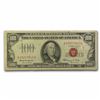 Image 1 : 1966 $100 U.S. Note Red Seal VF