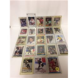 NHL ROOKIE HOCKEY CARDS LOT (BURE, MODANO, SAKIC & MORE...)