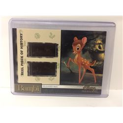 2004 Reel Piece of History Bambi Non-Sports Card