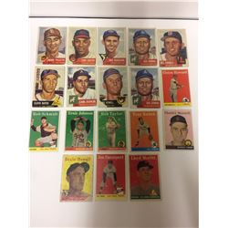 VINTAGE BASEBALL TRADING CARDS LOT (BOYER, MERRIT & MORE...)