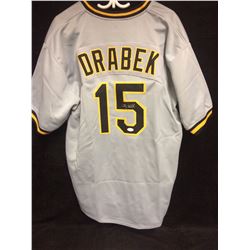 Doug Drabek Signed Pirates Jersey (TSE COA)