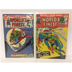 Worlds Finest COMIC BOOK LOT (#214, 212)
