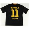 Image 1 : AUTOGRAPHED NEYMAR JR #11 Barcelona Third Football Shirt Jersey W/ COA