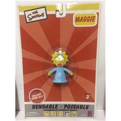Maggie Simpson Bendable PoseableThe Simpson toy 2002 NEW
