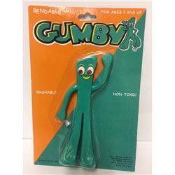 LARGE 6" GUMBY (Pokey) Bendable Posable doll TV cartoon toy Action figure BENDY