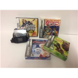 GAMEBOY ADVANCE VIDEO GAME LOT (SCOOBY DOO 2, SANTA CLAUSE, BACKYARD SPORTS)