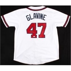 AUTOGRAPHED TOM GLAVINE BASEBALL JERSEY W/ COA