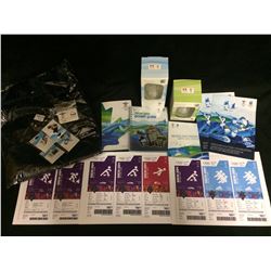 OLYMPICS FAN SOUVENIR LOT (PINS, TICKETS, POCKET GUIDES & MORE...)