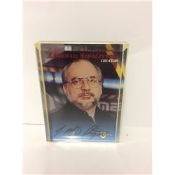 RARE BABYLON 5 AUTOGRAPH CARD J. MICHAEL STRACZYNSKI CREATOR 71/900