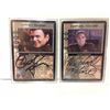 Image 1 : Babylon 5 Signed Card Autograph 1999 Alfred Bester & Michael O'Hare
