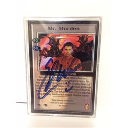 Babylon 5 card Autographed by Ed Wasser