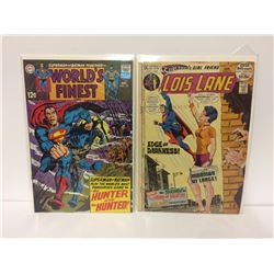 WORLDS FINEST #181 & LOIS LANE #118 COMIC BOOKS