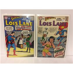 LOIS LANE COMIC BOOK LOT (#75,76)